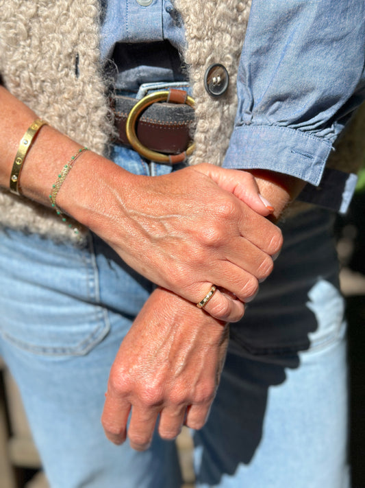 Starburst Pinky Ring