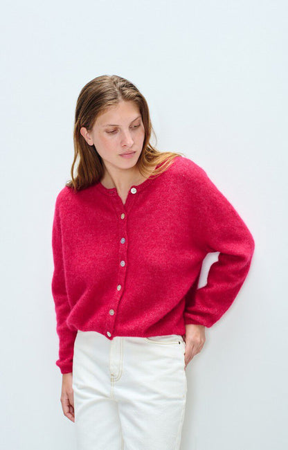 Vitow Cardigan - Magenta