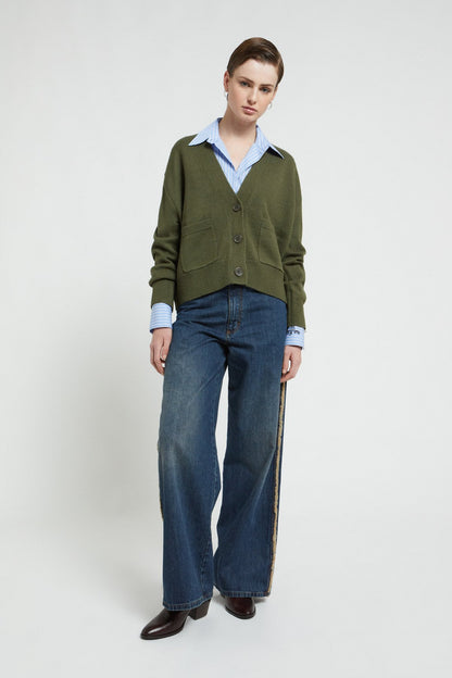 Cardigan With Buttons