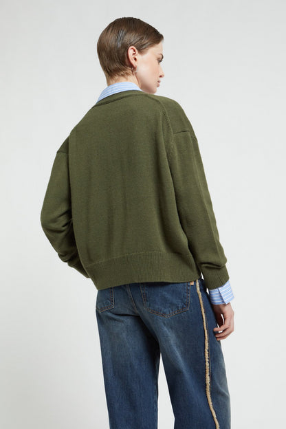 Cardigan With Buttons