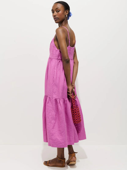 Clara Dress - Hibiscus