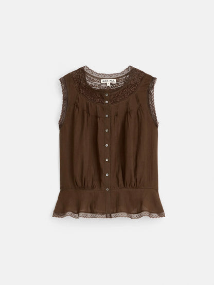 Collette Top - Espresso