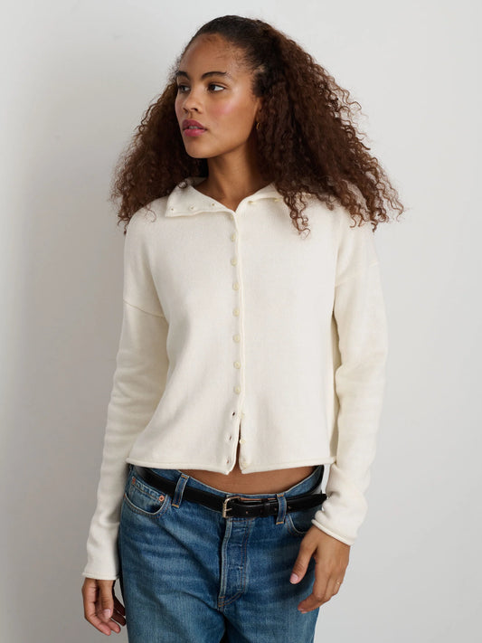 Taylor Cardigan - Ivory