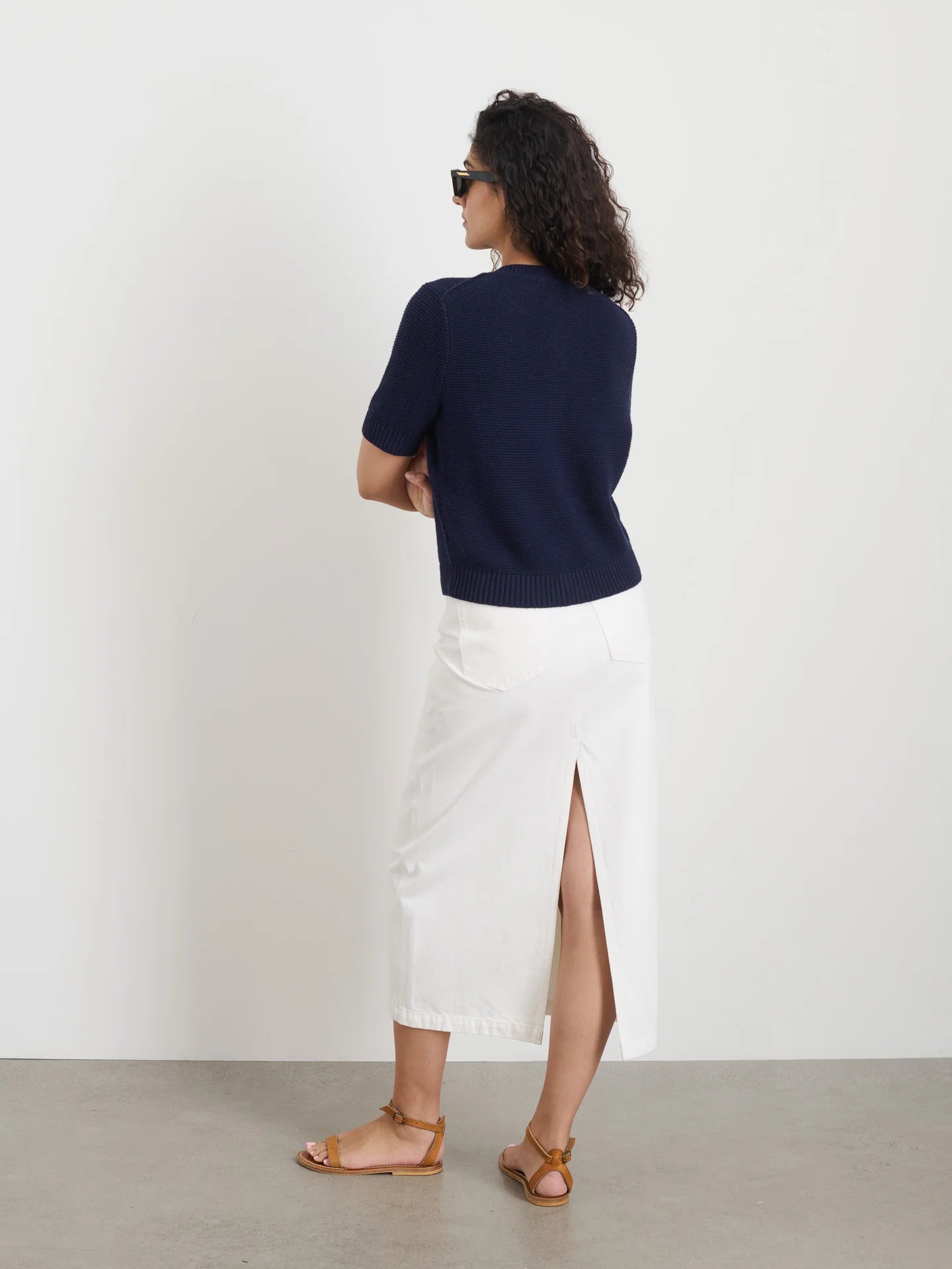 Elle Cardigan - Navy Night