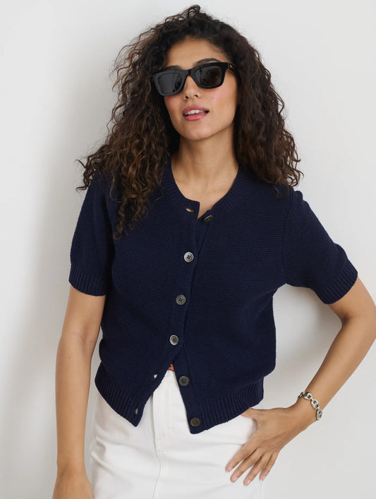 Elle Cardigan - Navy Night