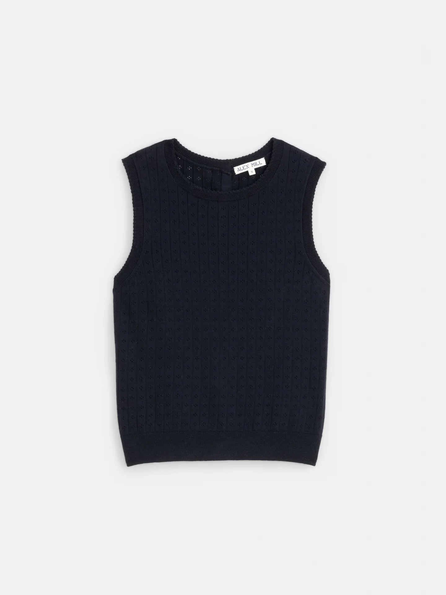 Odette Sweater Tank - Navy