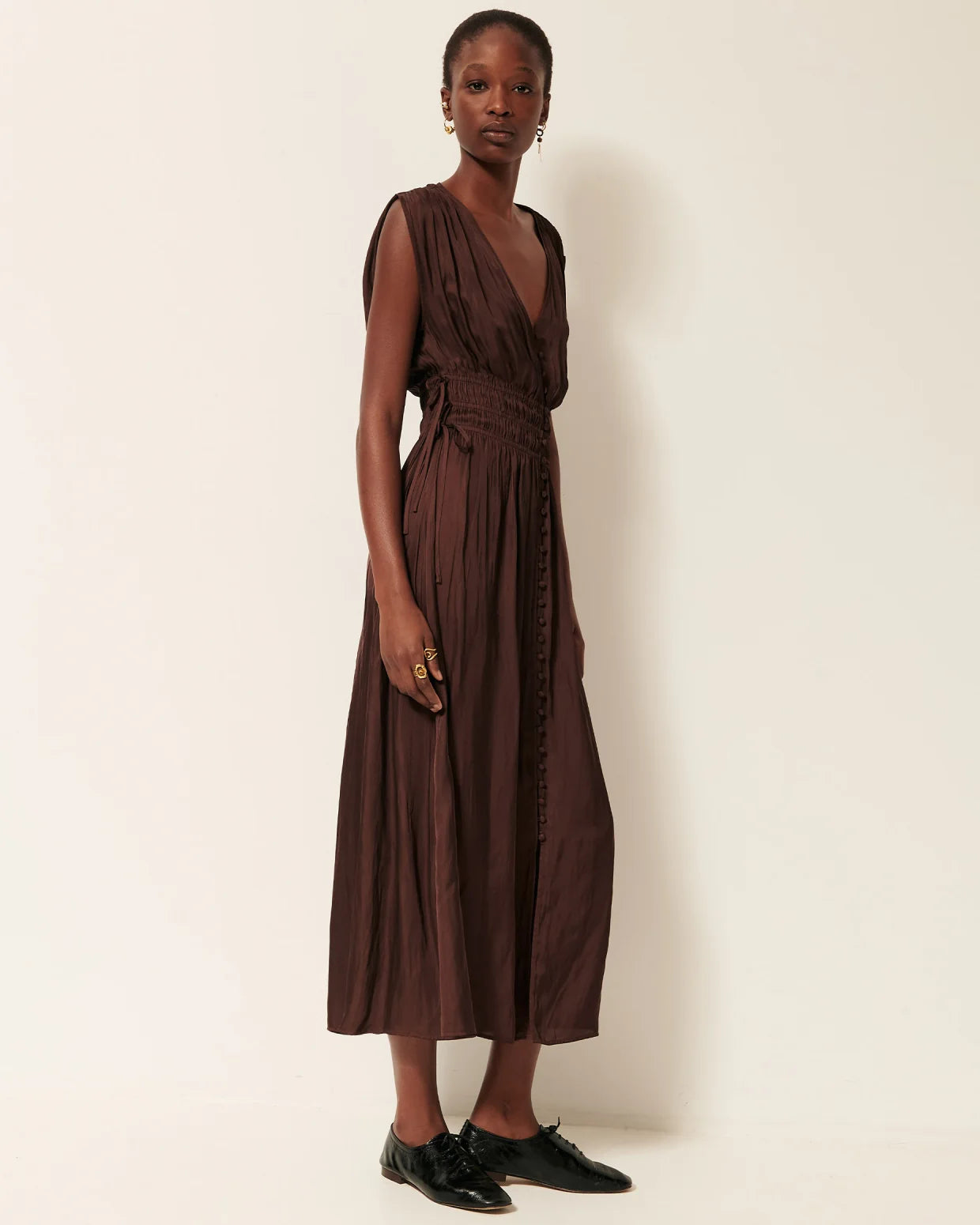 Prezianni Dress - Moka