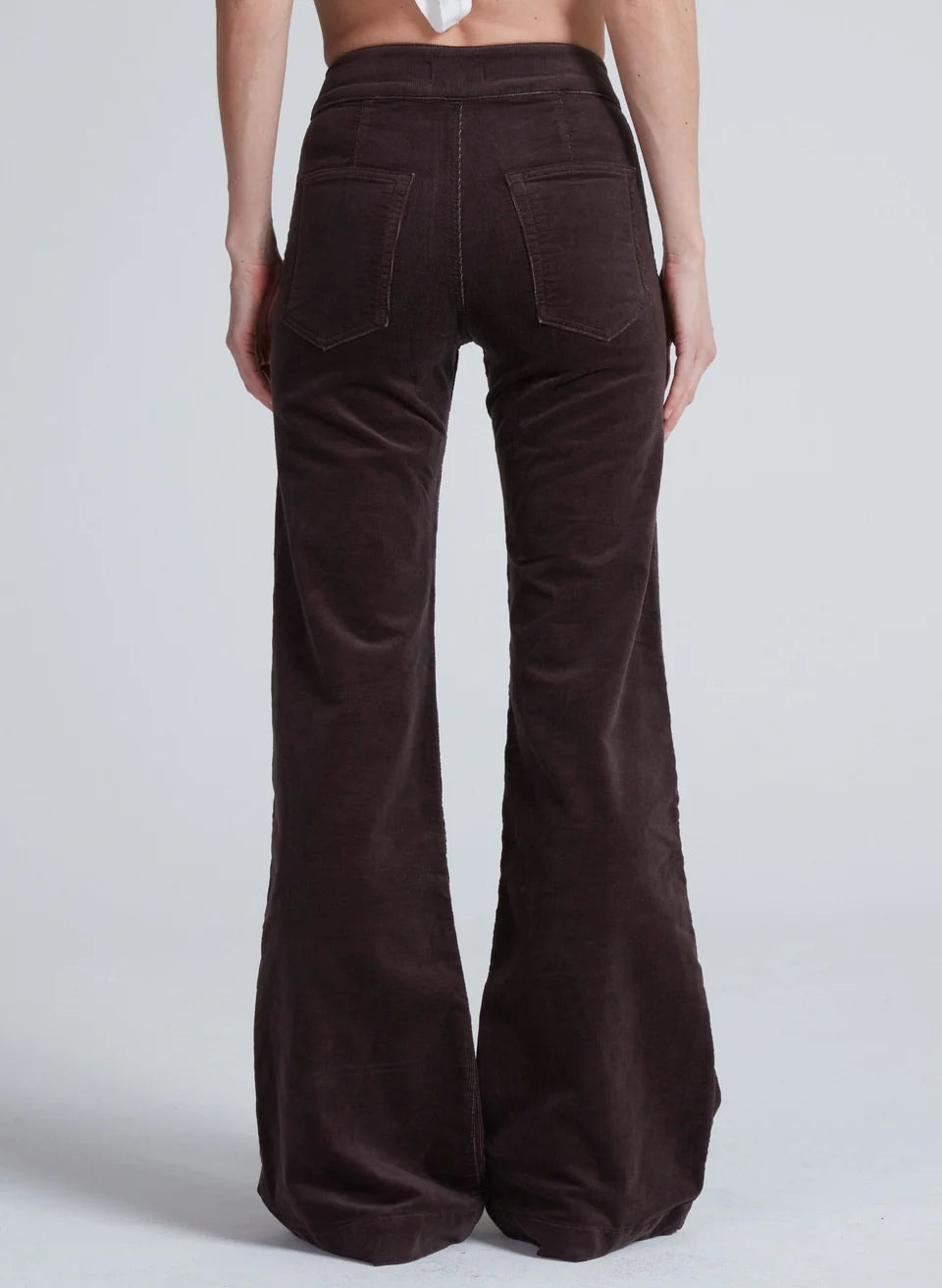Brighton Wide Leg Cord - Chocolate