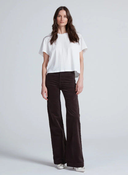 Brighton Wide Leg Cord - Chocolate