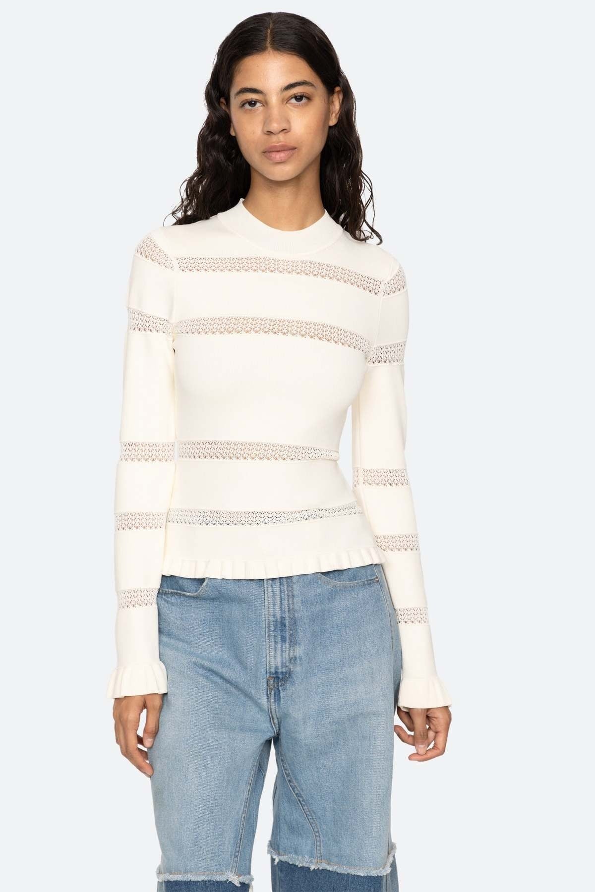 Devon Knit L/SLV Top