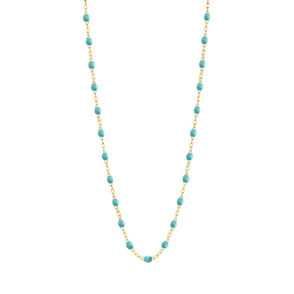 Classic Necklace- Green Turquoise