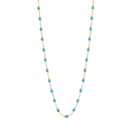 Classic Necklace- Green Turquoise