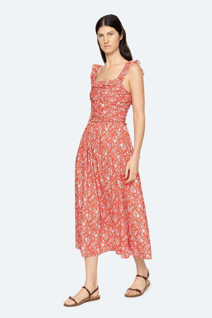 Lucille Liberty Midi Dress
