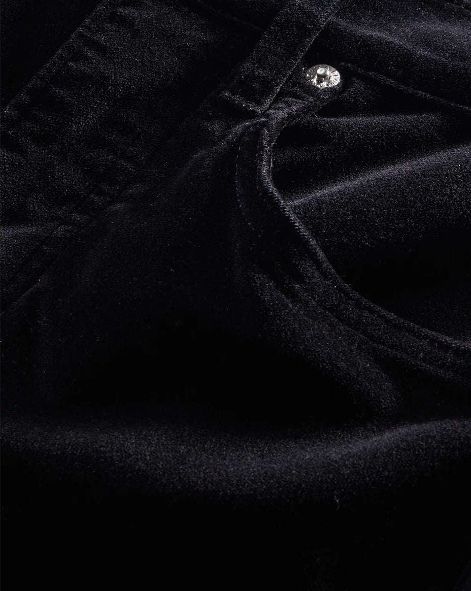 Beverly Velvet Skinny Flare