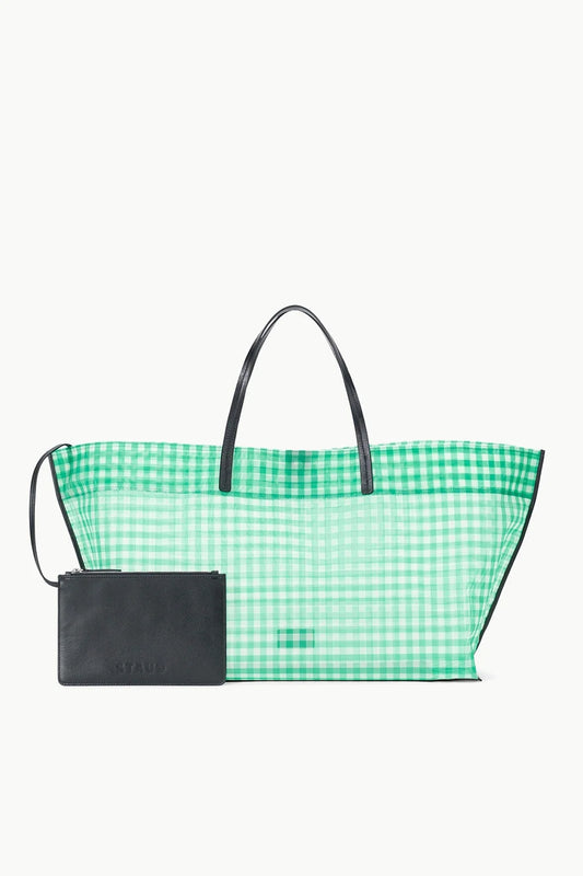 Christos Large Mesh Tote- Jade