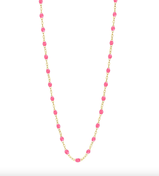 Classic Gigi Necklace - Pink