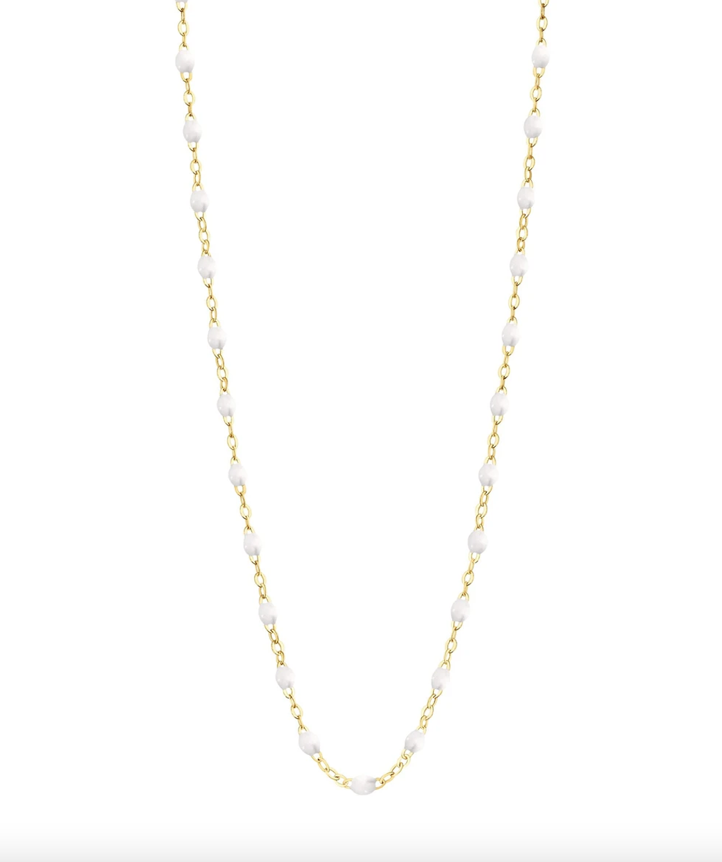 Classic Gigi Necklace - White