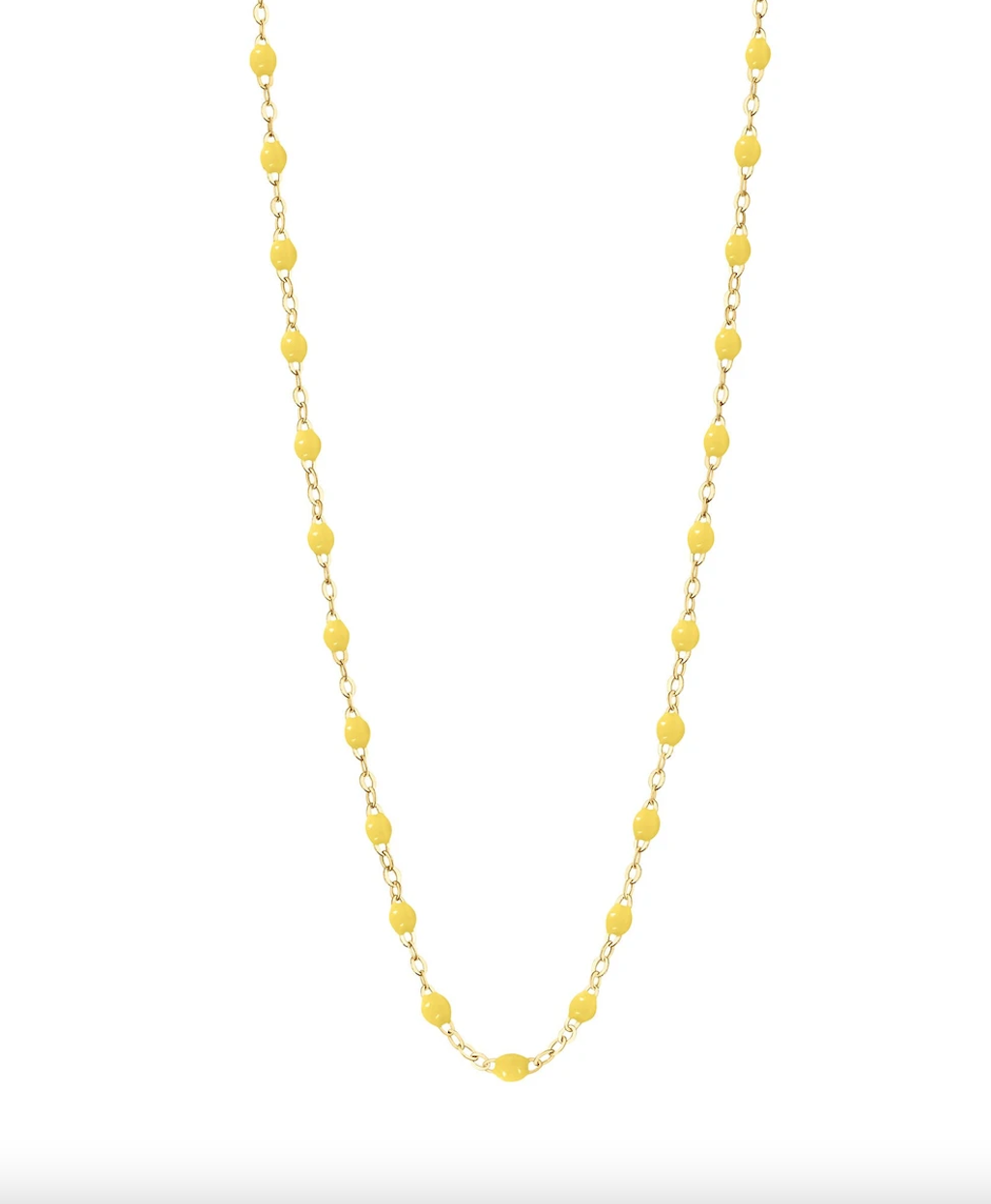 Classic Gigi Necklace-Lemon- 16.5"