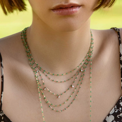 Classic Gigi Necklace- Mint