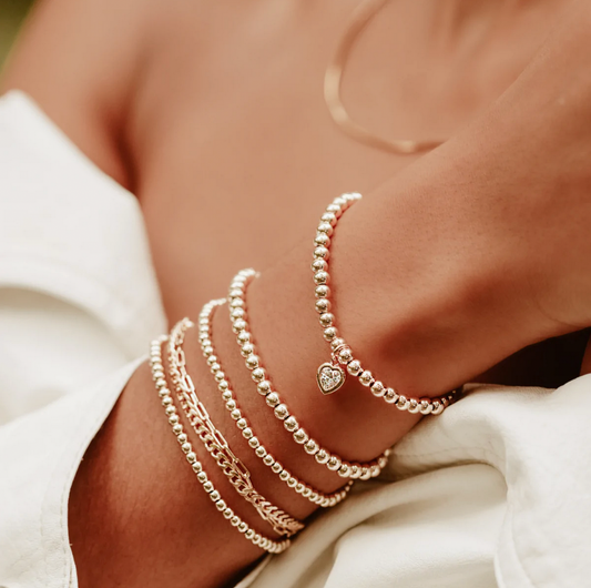 4MM All My Heart Bracelet-6.5''