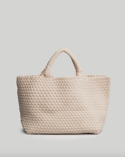 St. Barths Medium Tote- Ecru