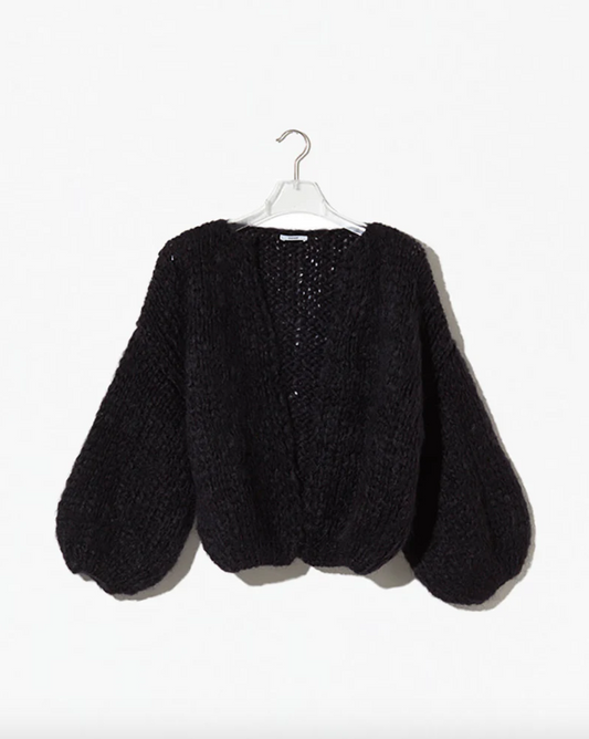 Mohair Light Bomber Cardigan