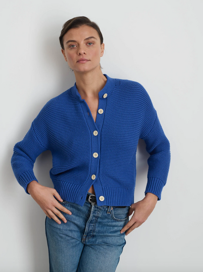 Nico Chunky Cardigan Cosmic Blue