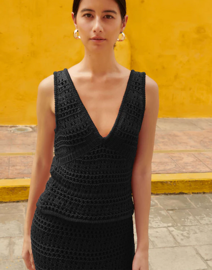 Adriana Crochet Tank