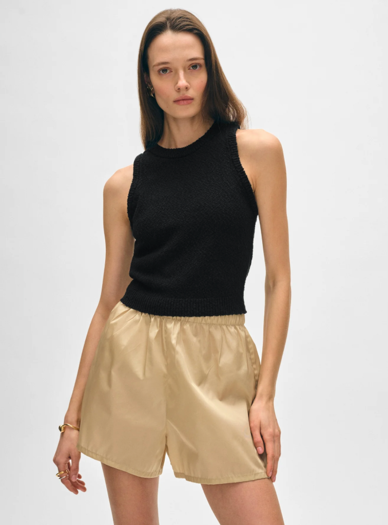 Cotton Slub Rib Tank Top