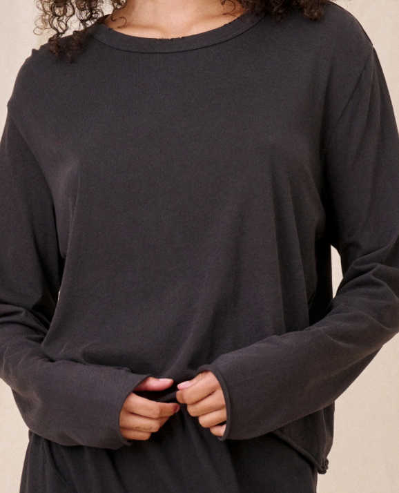 The Long Sleeve Crop Tee