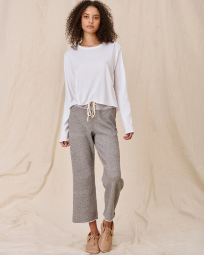 The Long Sleeve Crop Tee