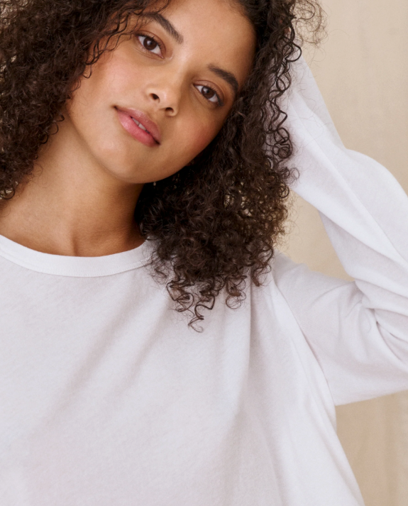 The Long Sleeve Crop Tee