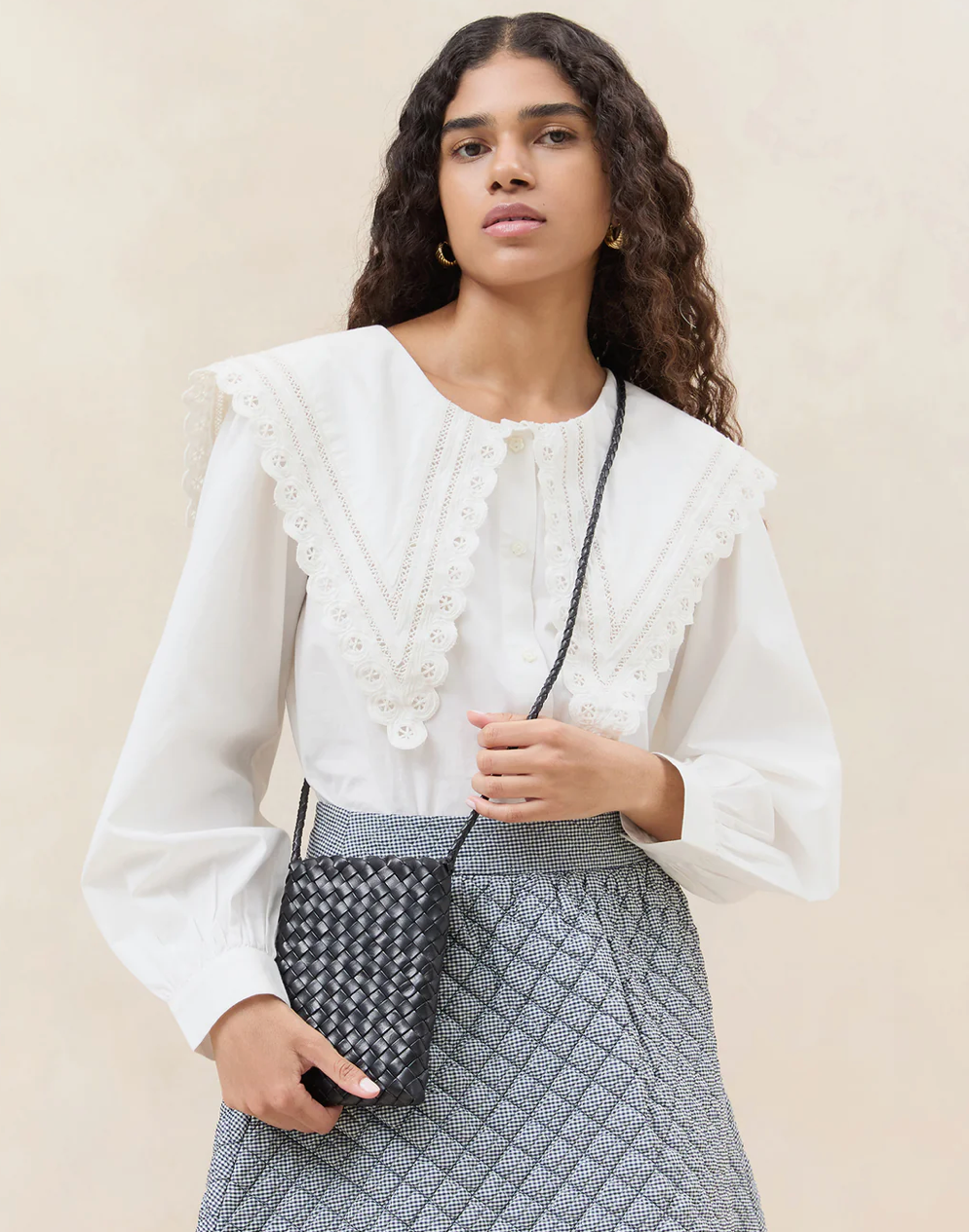 Grace Mini Woven Crossbody