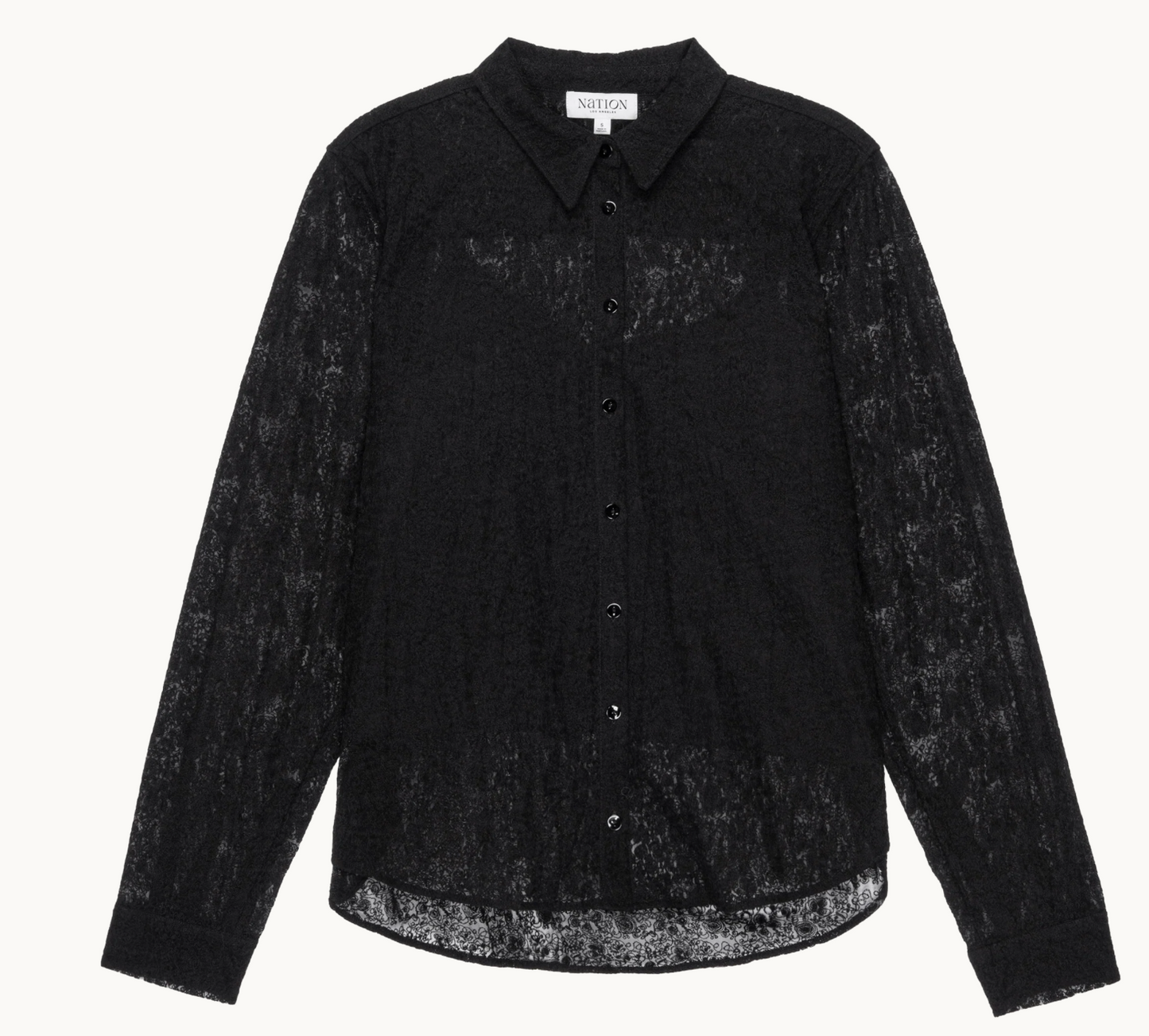 Burke Lace Button Down