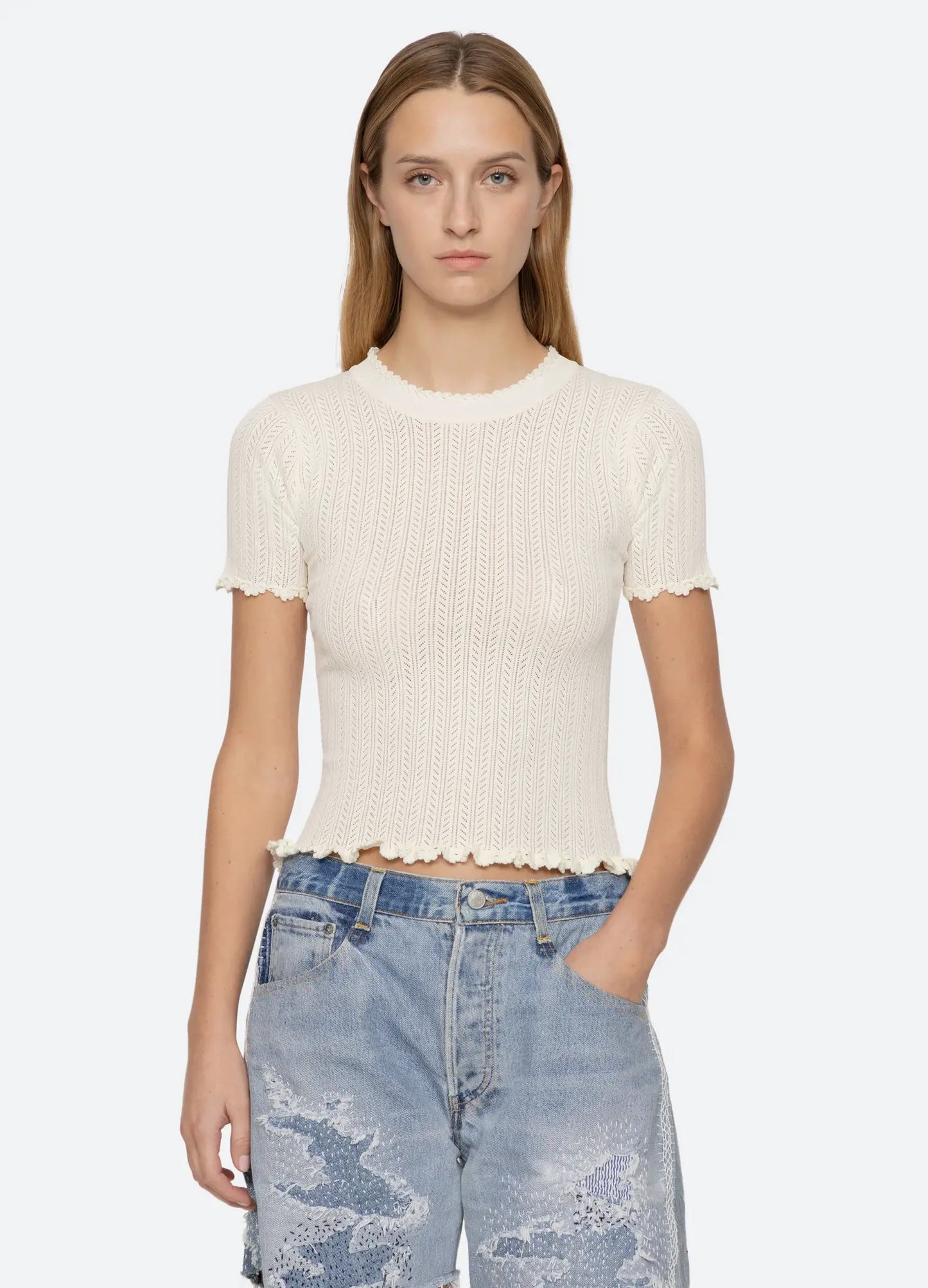 Abbie Knit Tee
