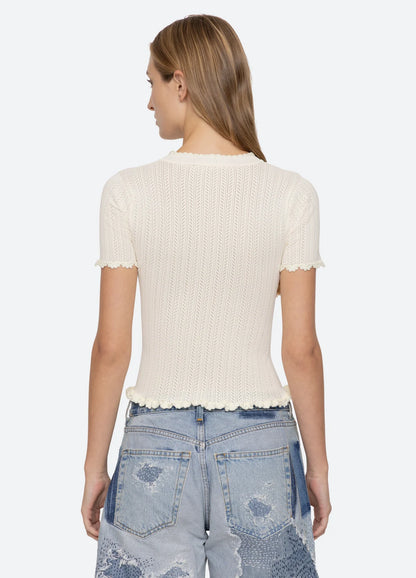 Abbie Knit Tee