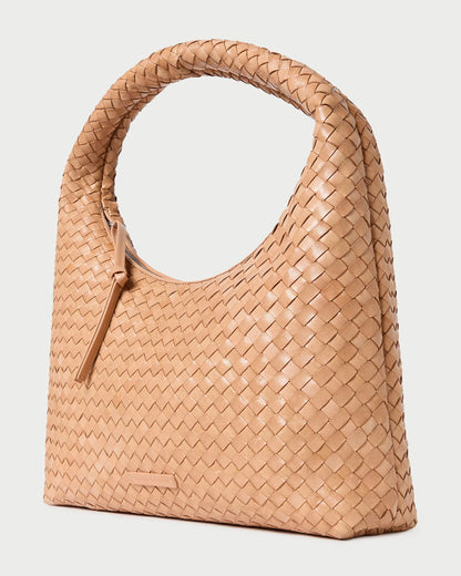 Willow Woven Hobo-Desert Sand