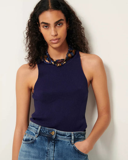 Loro Ribbed Tank Top