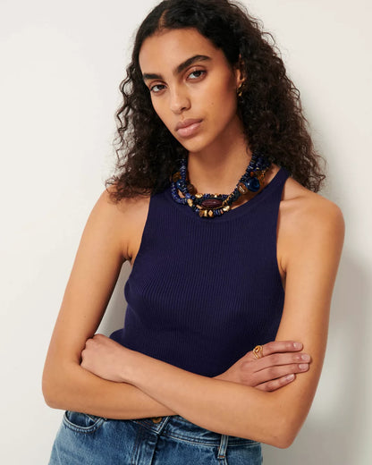 Loro Ribbed Tank Top