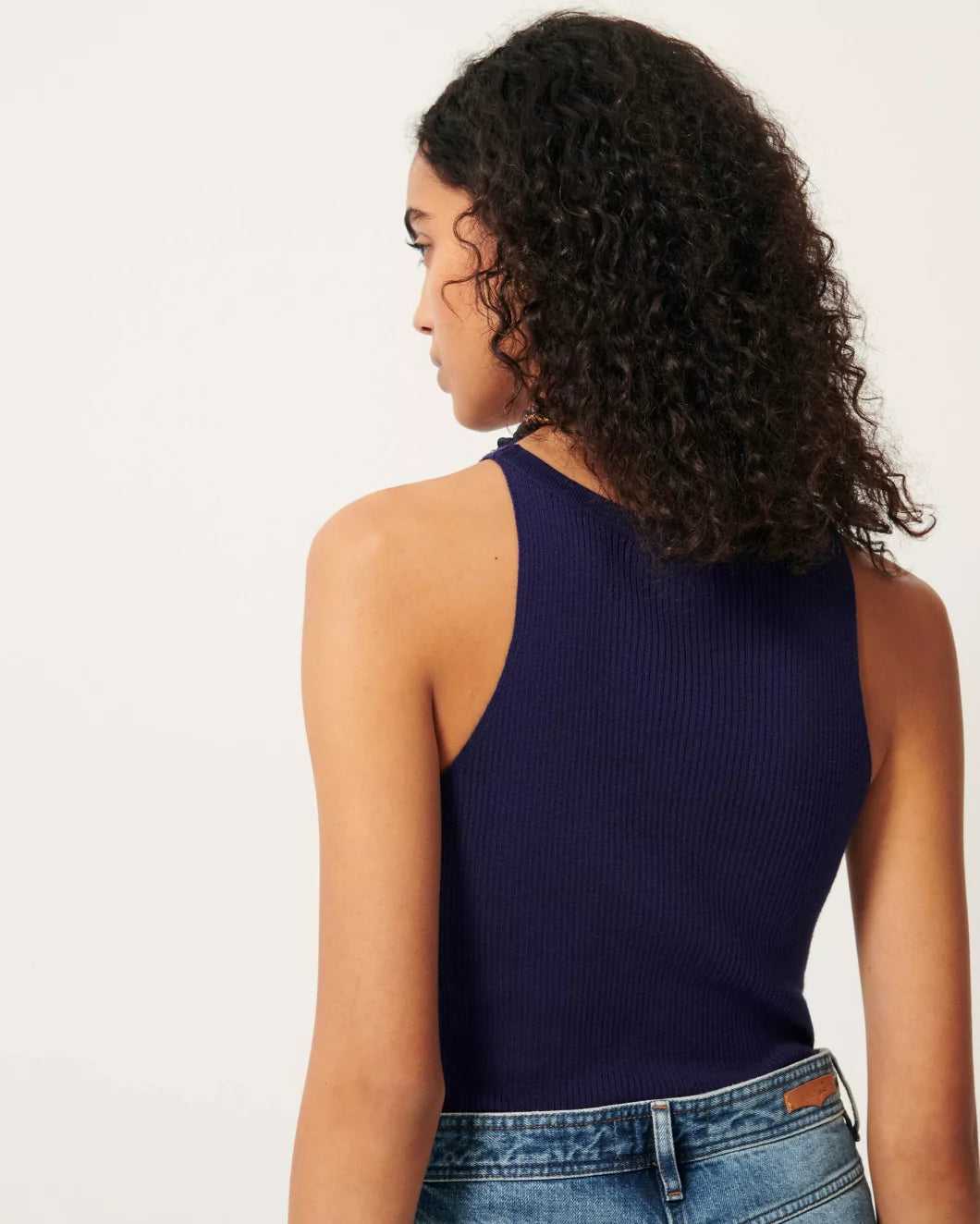 Loro Ribbed Tank Top